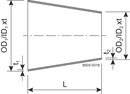 REDUCER CON W 104/76.1 304 POL