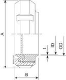 UNION COMPL SMS 63.5-316L-NBR