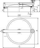 INSPECTION PORT C-454SB 454