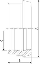 LINER D DN32 HSF0 1.4404