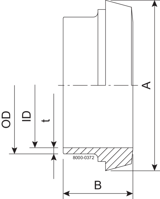 LINER LONG DN80 ID=1.6 1.4404