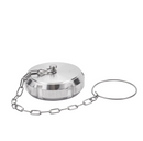 END CAP W. CHAIN 76.1-SB-316L