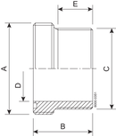ADAPTER SMS 63.5-304L