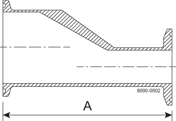 B32S-14MP-2 X 1 1/2-316L-PM